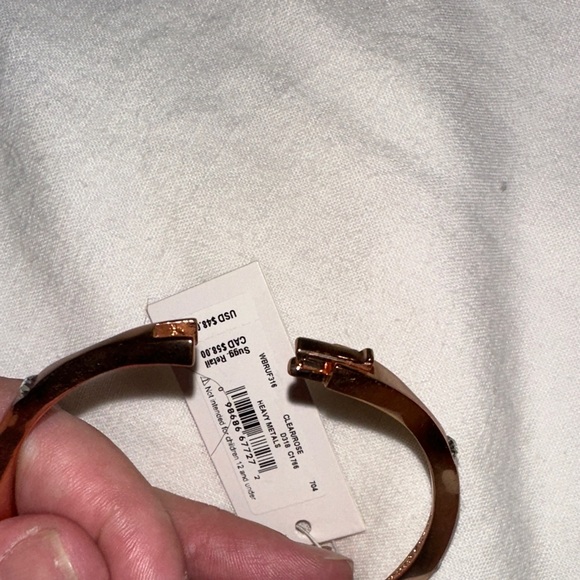 Kate Spade Rose Gold Bangle Bracelet - Picture 4 of 9